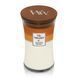 Woodwick Medium Trilogy Pumpkin Praline, Pumpkin Butter, White Honey